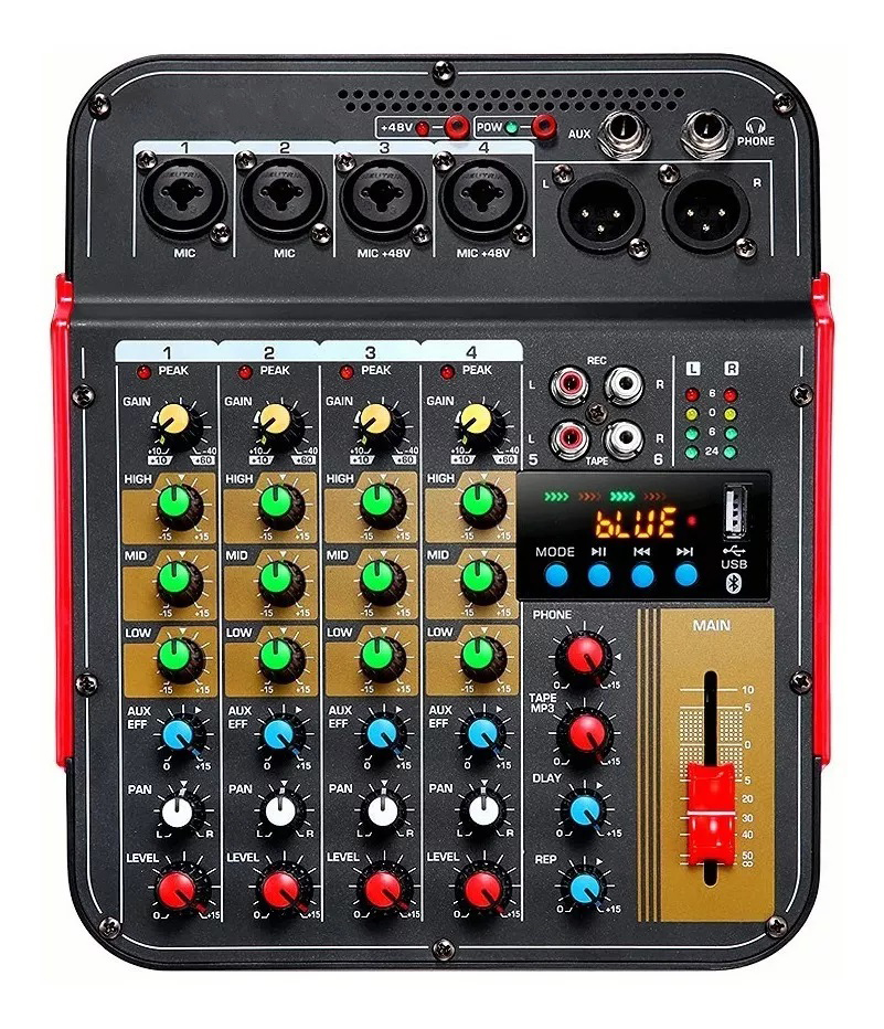 Audio Mixer Bluetooth and Reve - Audio Music Dj review and price