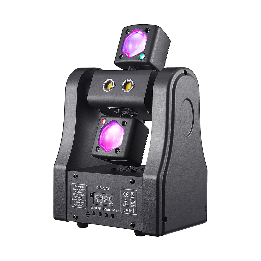 48W Mini Moving Head Beam Ligh - Audio Music Dj review and price