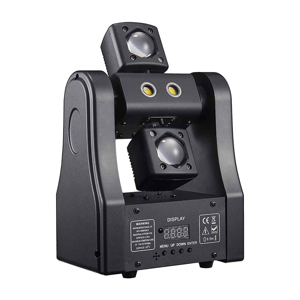 48W Mini Moving Head Beam Ligh - Audio Music Dj review and price